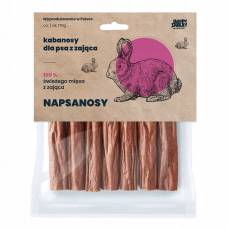 NAPSANOSY KABANOSY DLA PSA Z ZAJĄCA 170 G